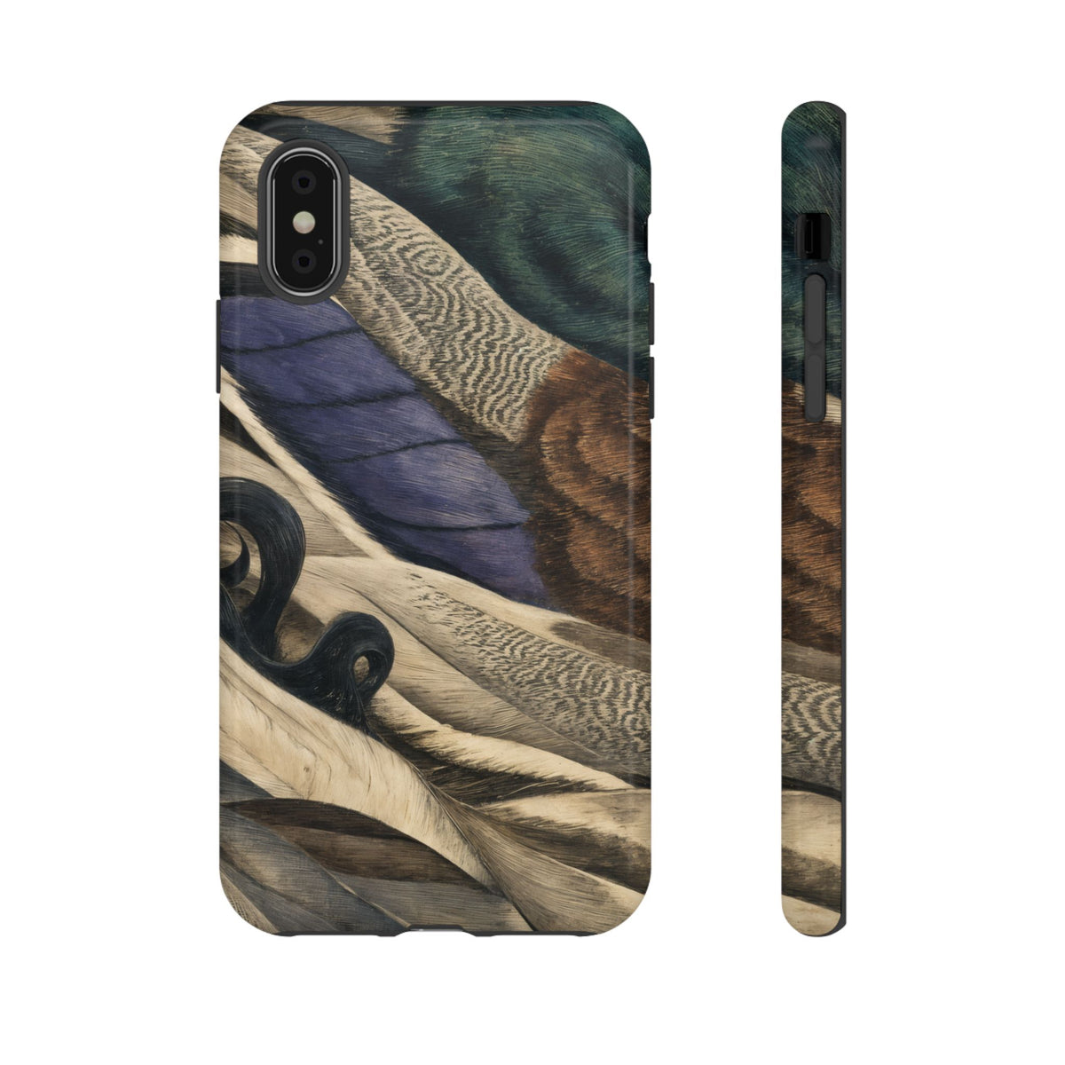 Mallard Feathers Tough Case