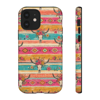 Serape Skull Tough Case