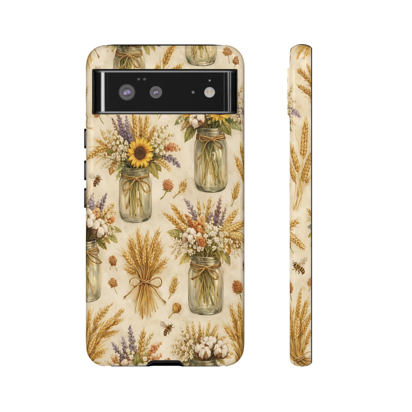 Wheat + Mason Jars Tough Case
