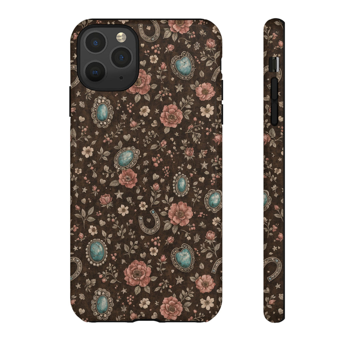 Turquoise Roses Tough Case