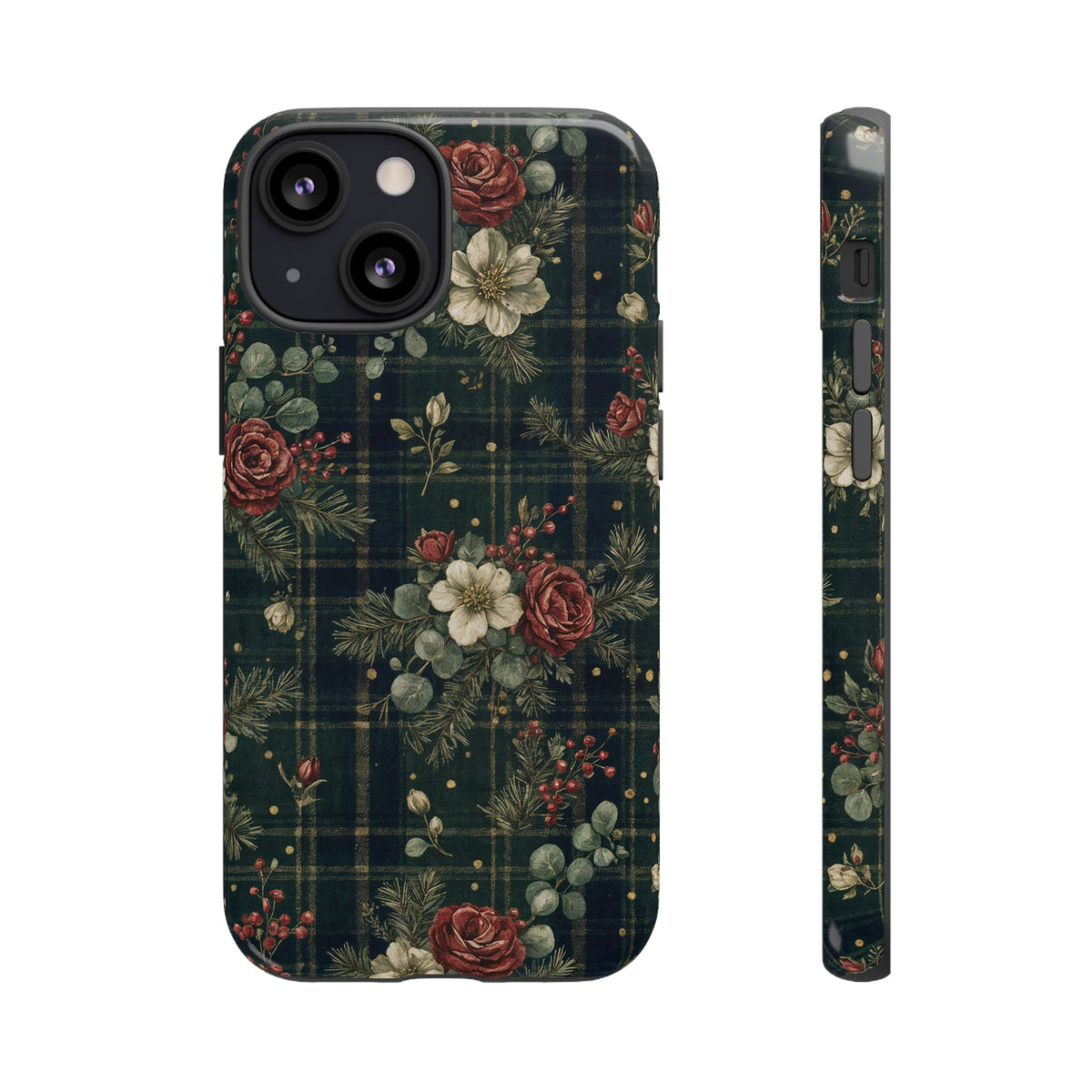 Tartan Roses Tough Case