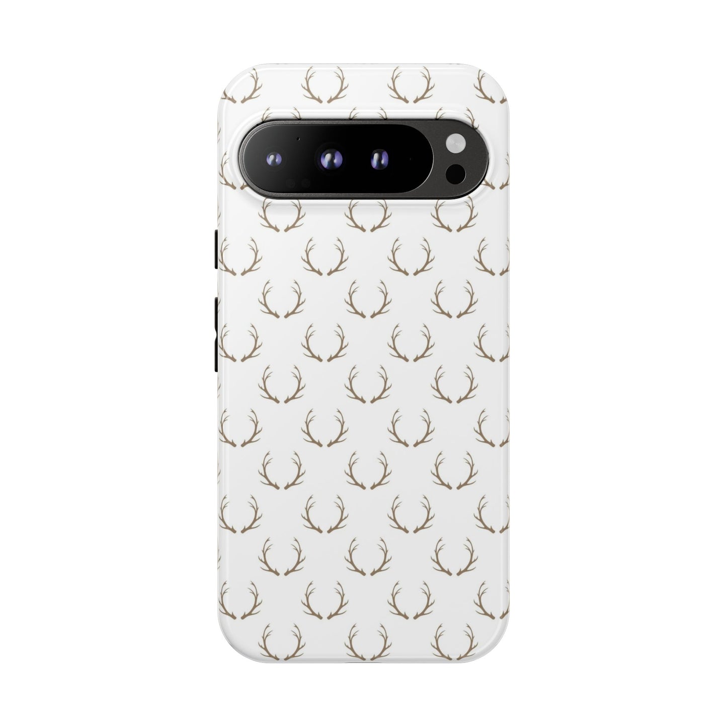 White Antlers Tough Phone Case
