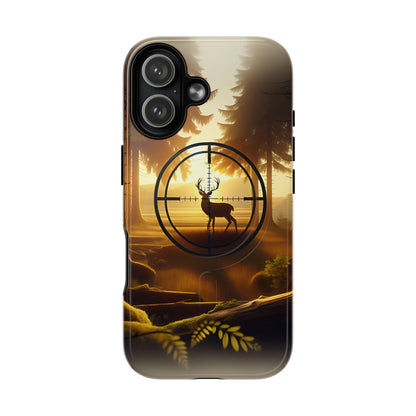 Golden Crosshairs Deer Magnetic Case