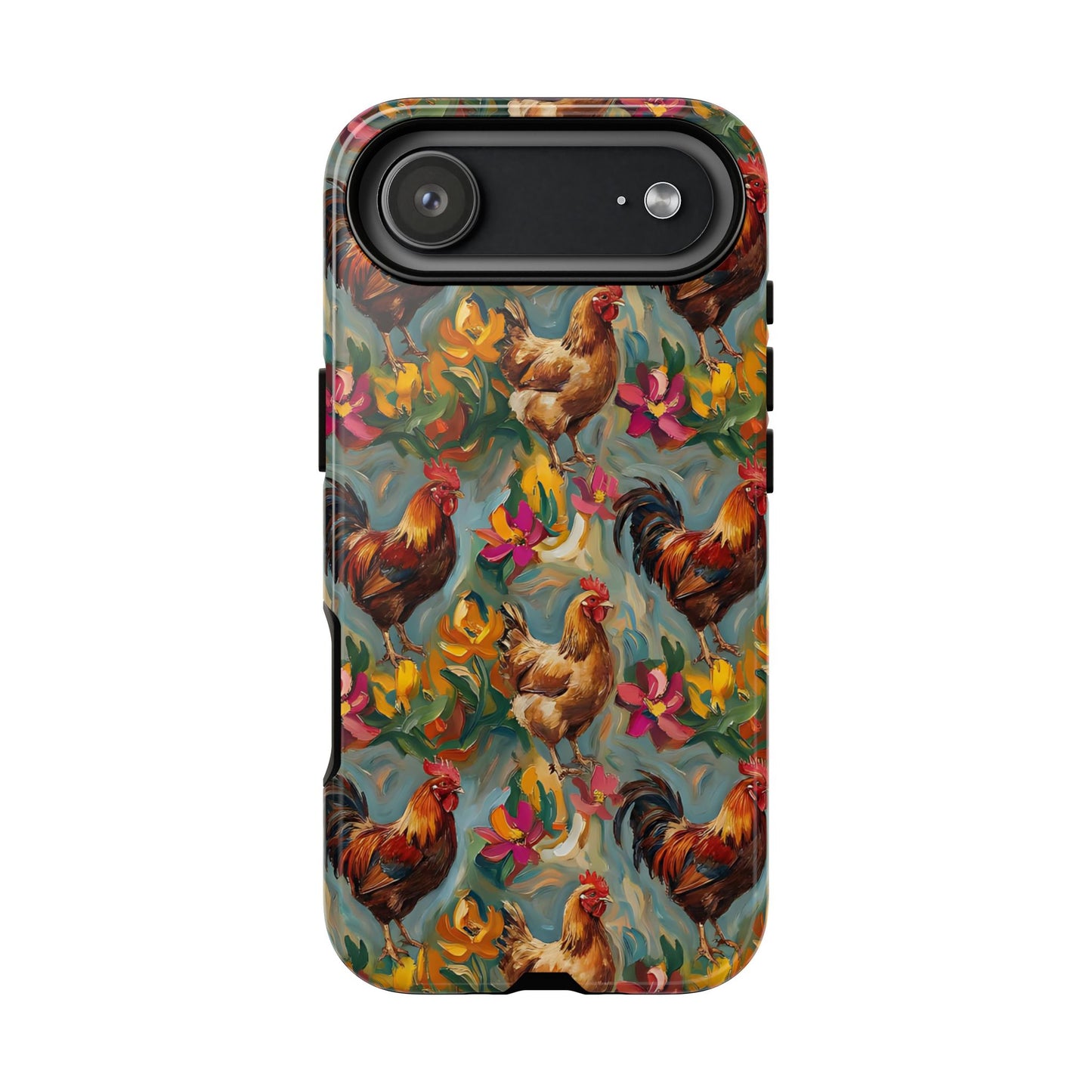 Painted Chickens Tough Case