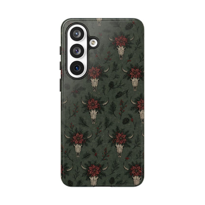 Inked Christmas Skull Tough Case