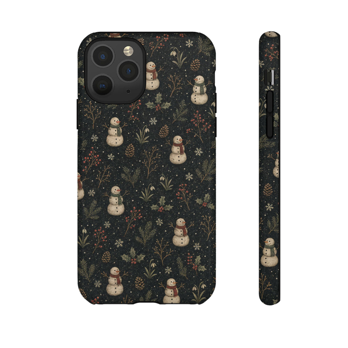 Midnight Snowmen Tough Case