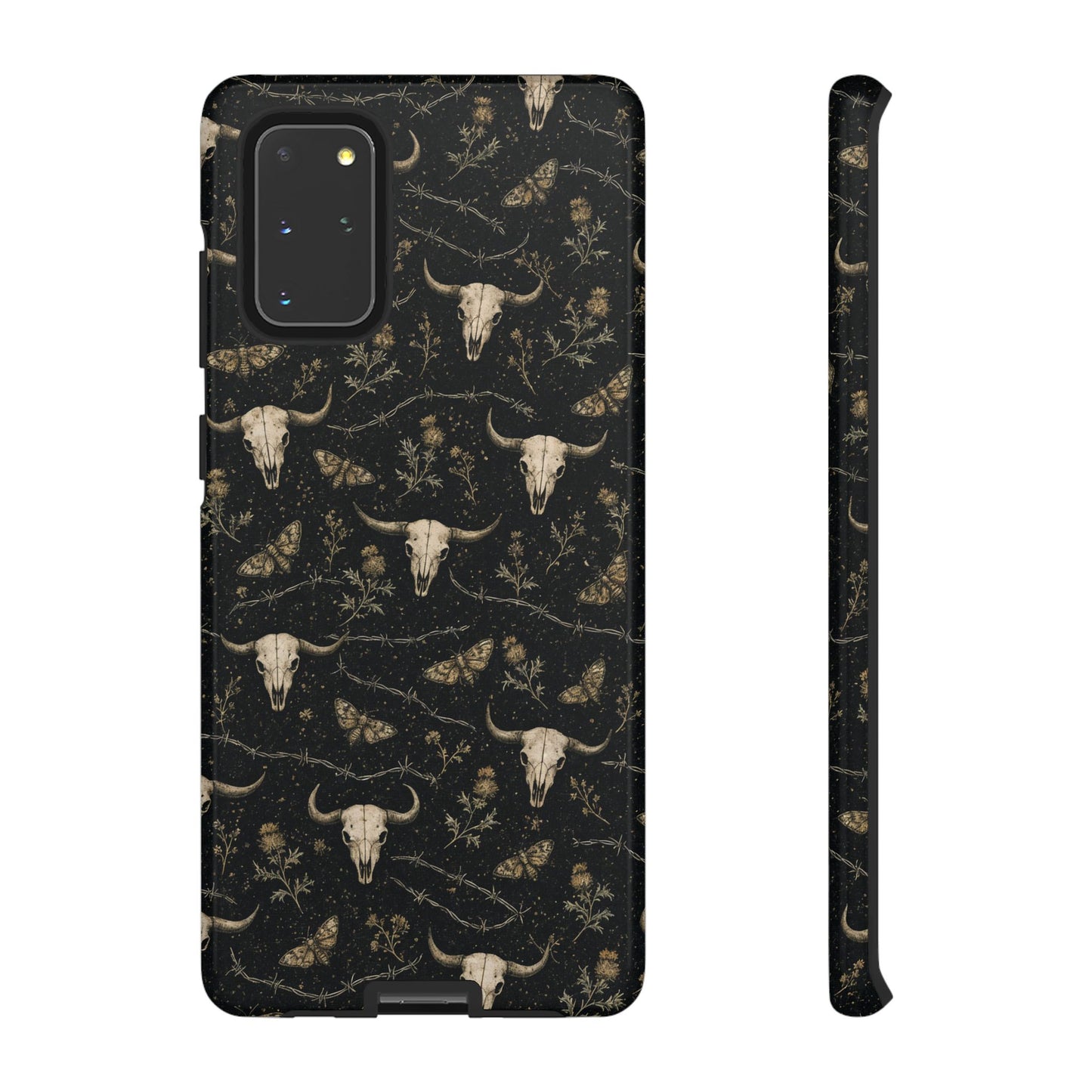 Bull Skull Barbwire Tough Case