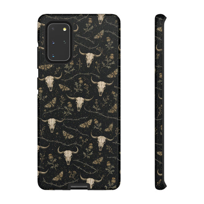 Bull Skull Barbwire Tough Case