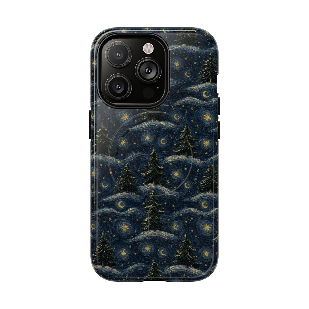 Starry Night Pines Magnetic Case