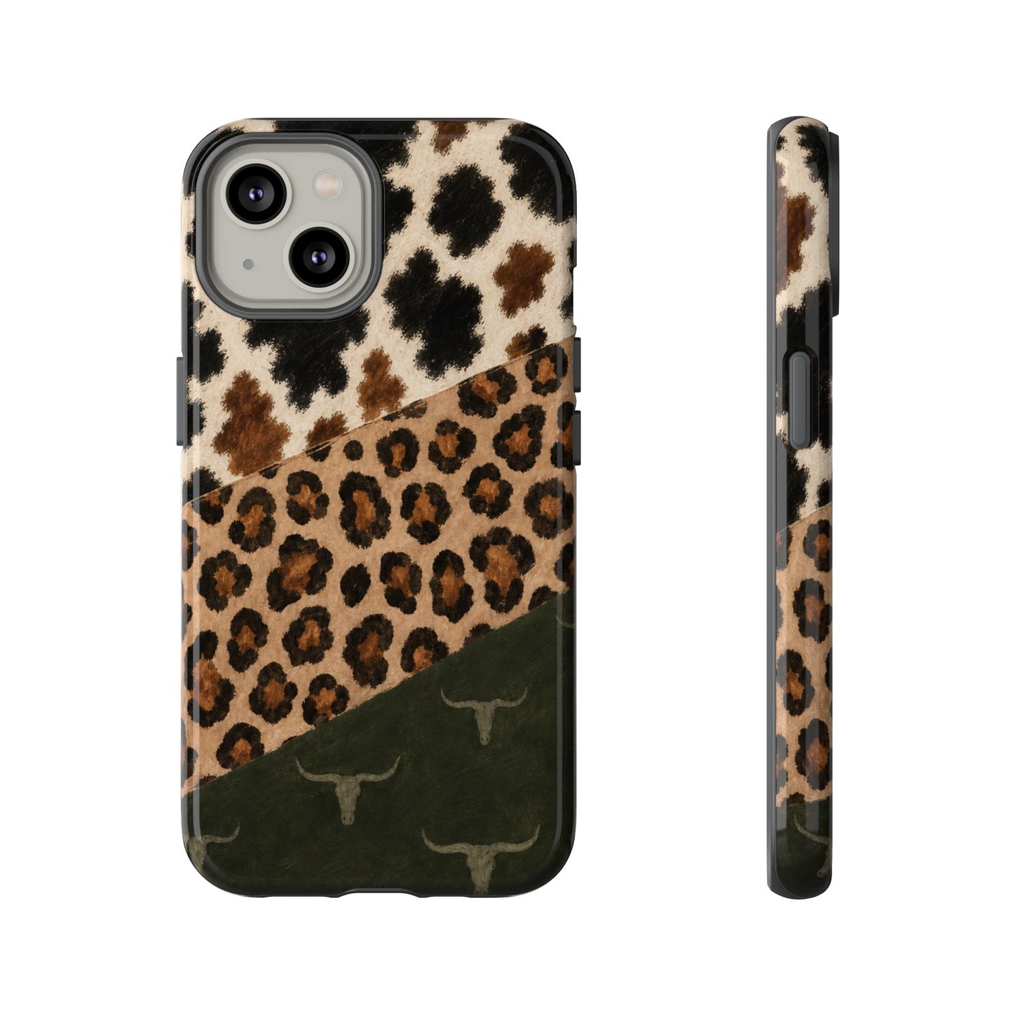 Leopard Longhorn Tough Case