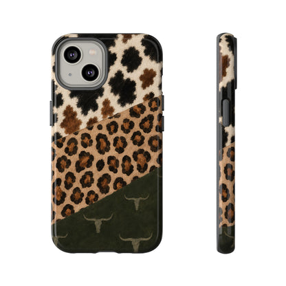 Leopard Longhorn Tough Case