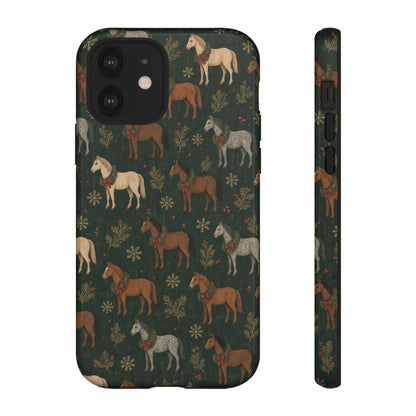 Wreath Horses Tough Case