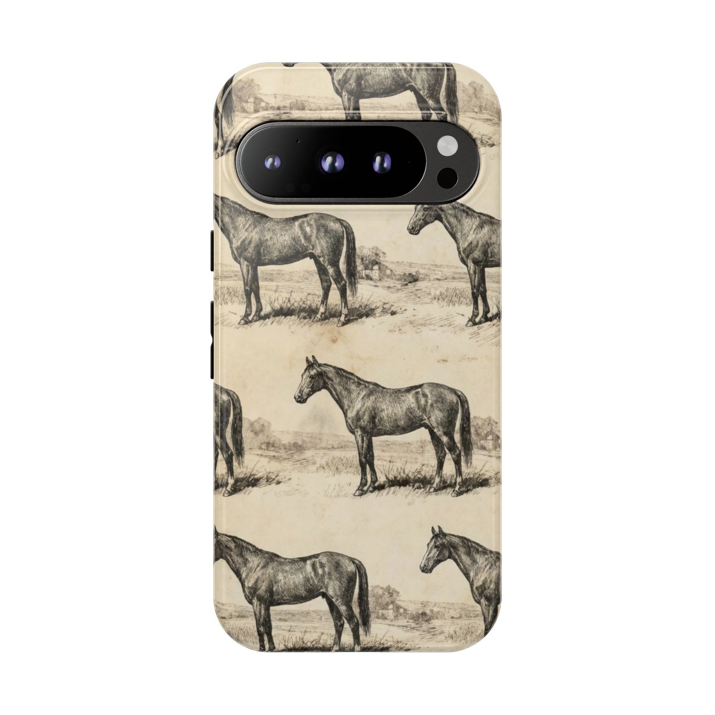 Vintage Horses Tough Case