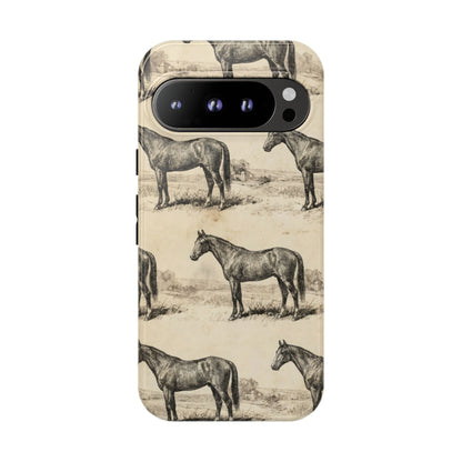 Vintage Horses Tough Case