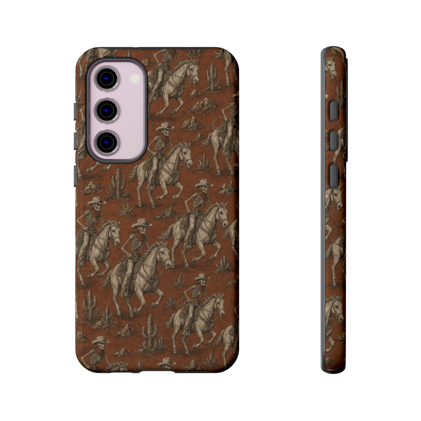 Skeleton Cowboy Ride Tough Case