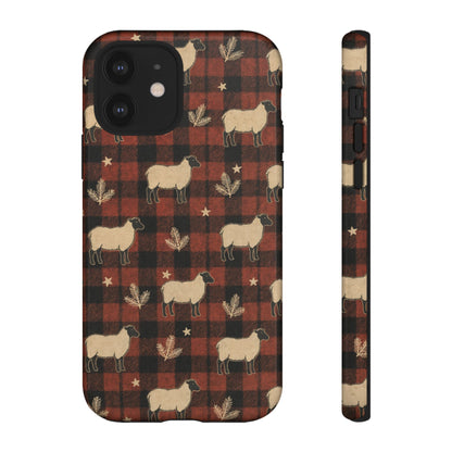 Plaid Sheep Tough Case