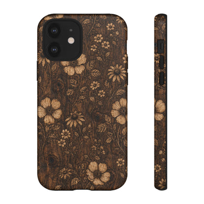 Floral Bark Tough Case