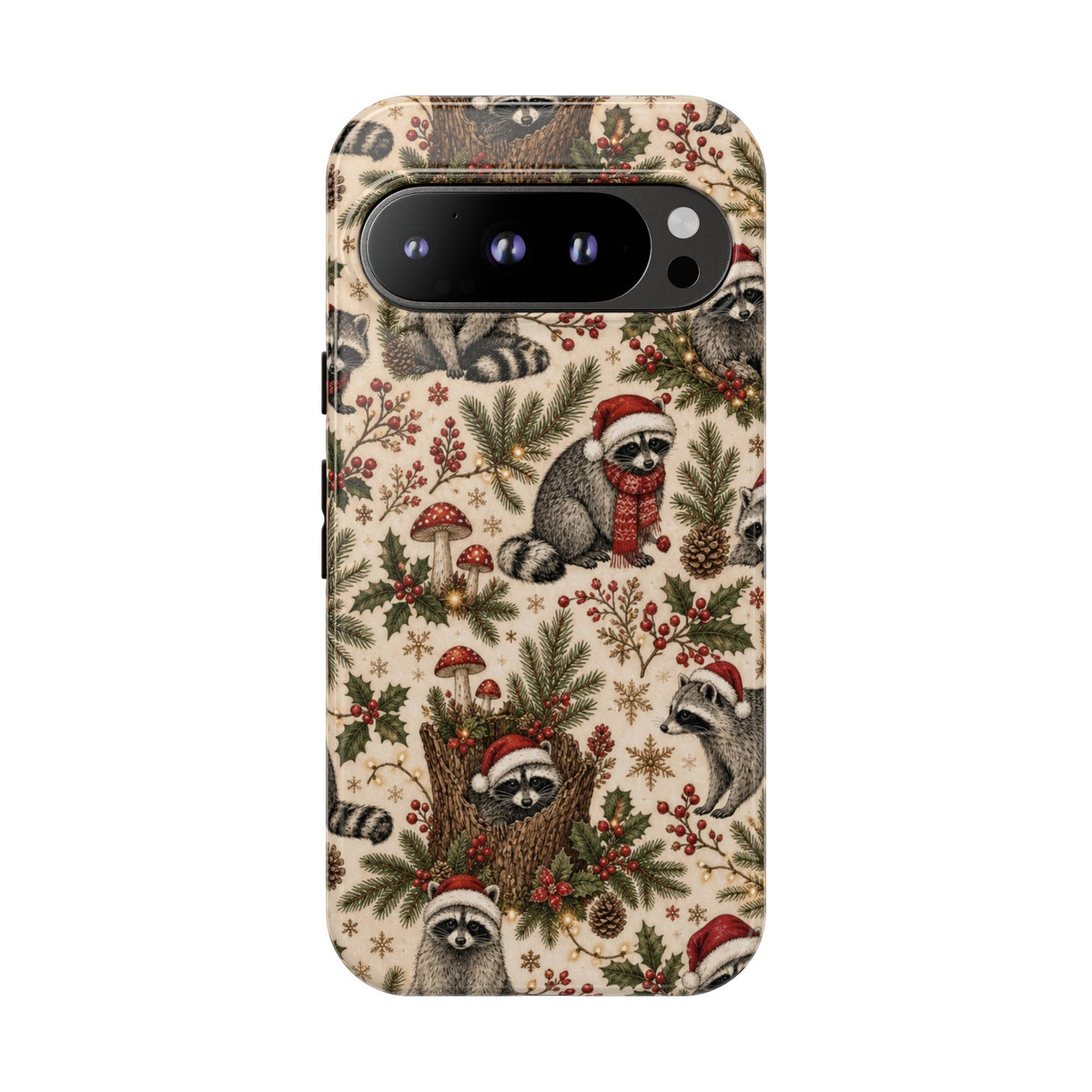 Raccoon Hollow Christmas Tough Case