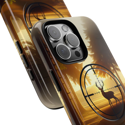 Golden Crosshairs Deer Magnetic Case