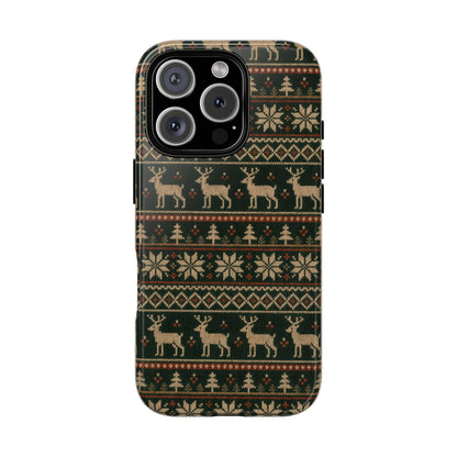Fair Isle Deer Tough Case