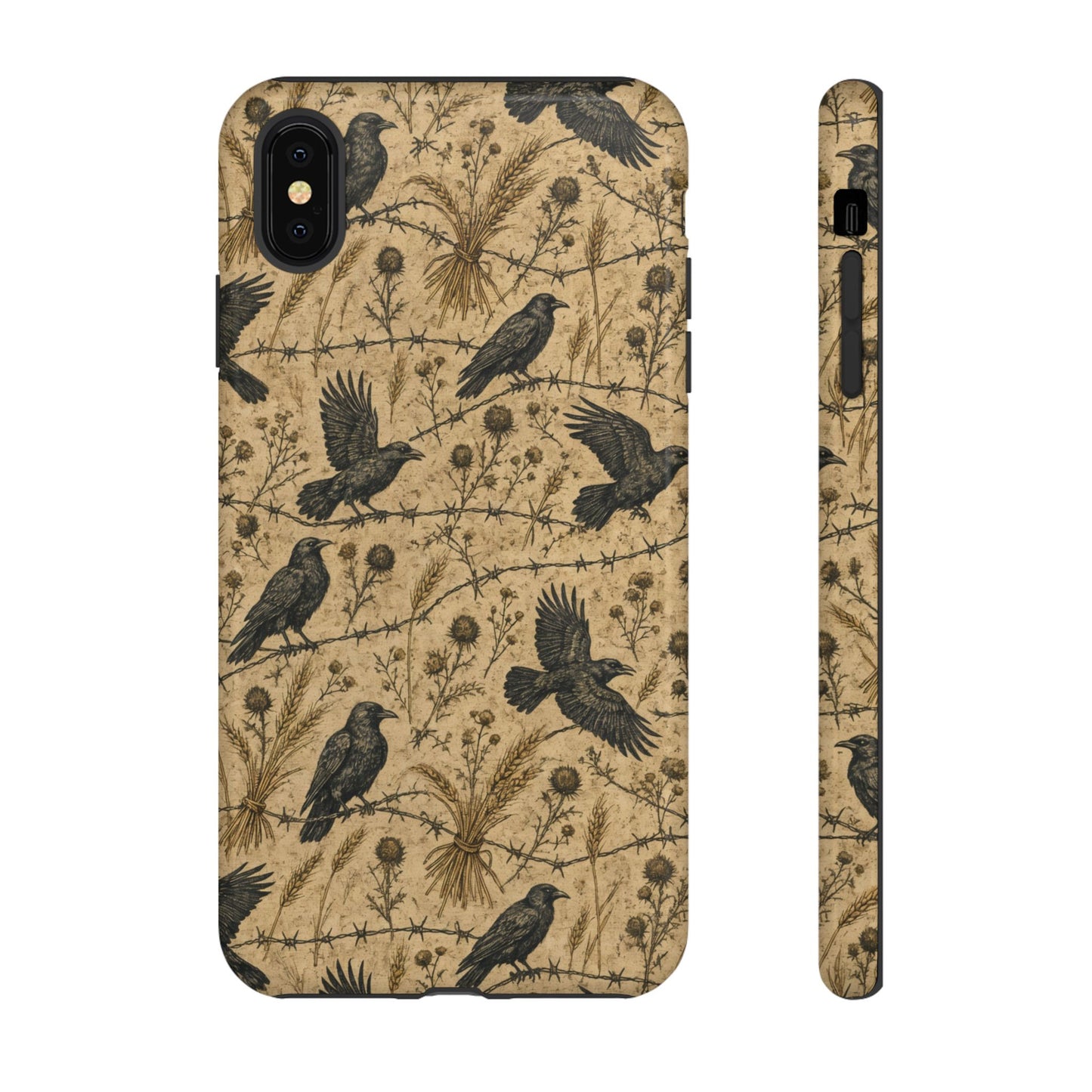 Crow Wheat Barbwire Tough Case