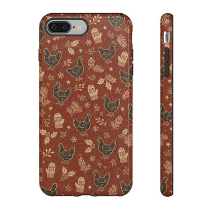 Christmas Hens Tough Case