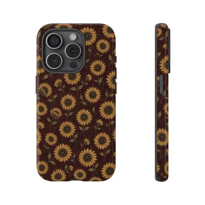 Autumn Sunflowers Tough Case