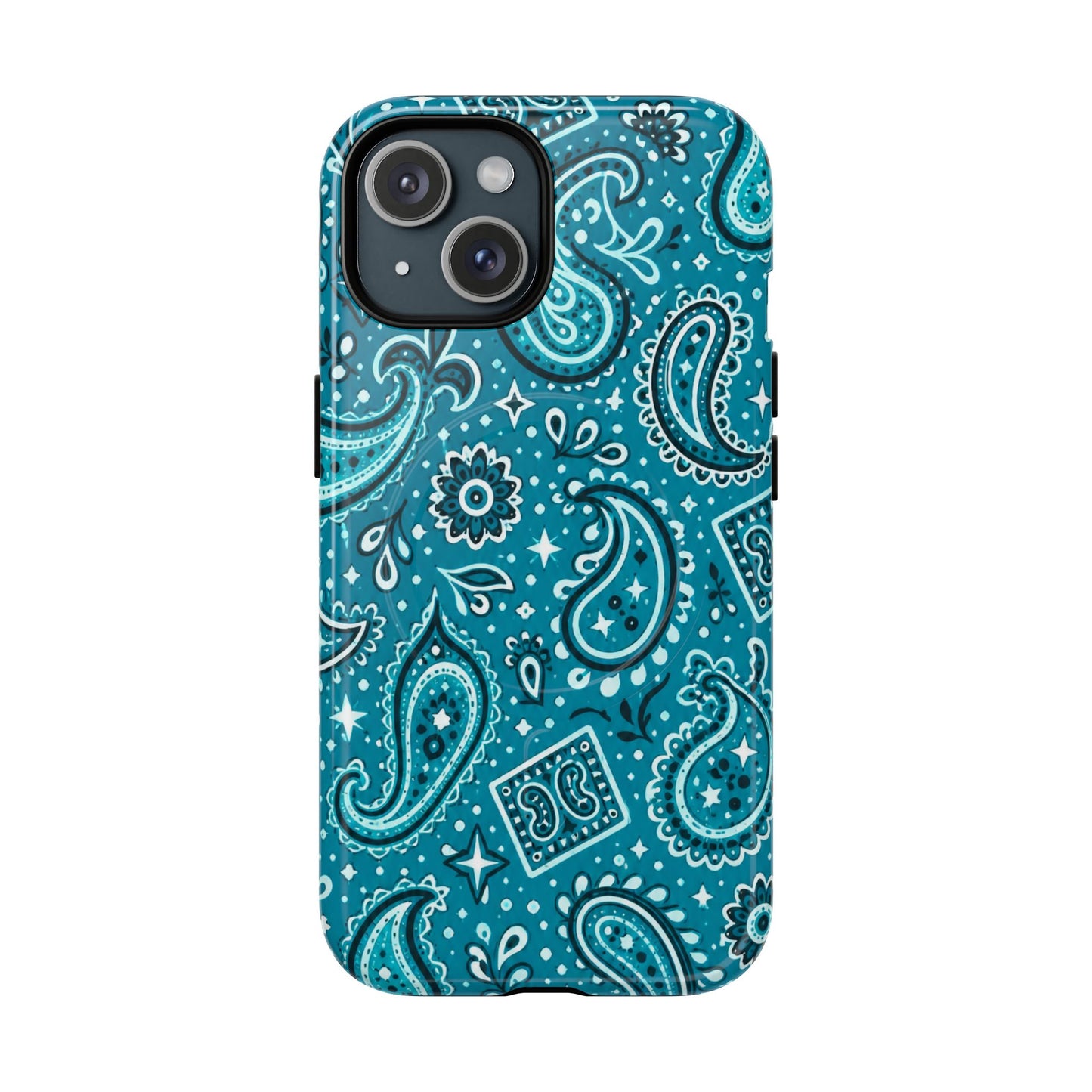 Blue Bandana Magnetic Case