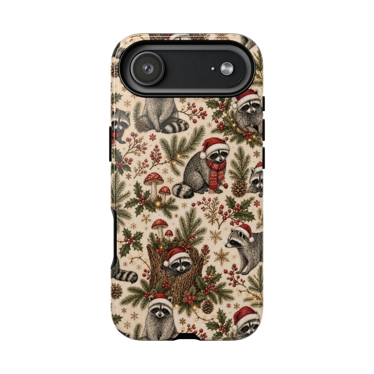 Raccoon Hollow Christmas Tough Case