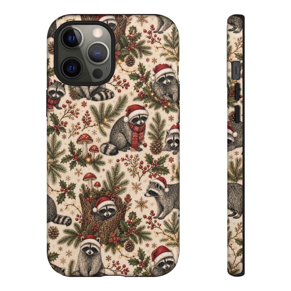 Raccoon Hollow Christmas Tough Case