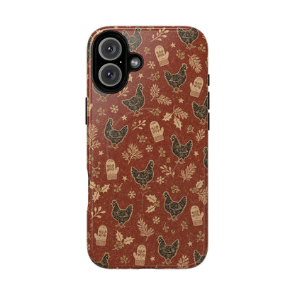 Christmas Hens Magnetic Case
