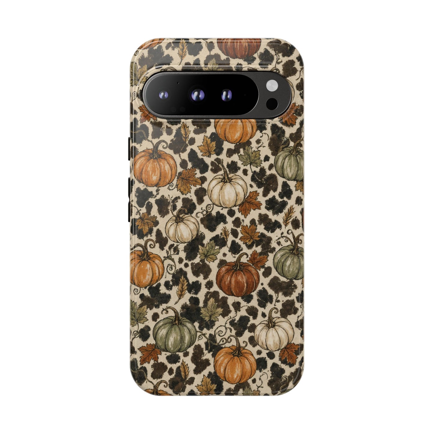 Cowhide Pumpkin Patch Tough Case