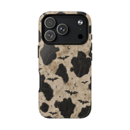 Cowhide Bats Magnetic Case