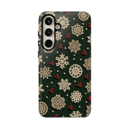 Crochet Snowflakes Tough Case