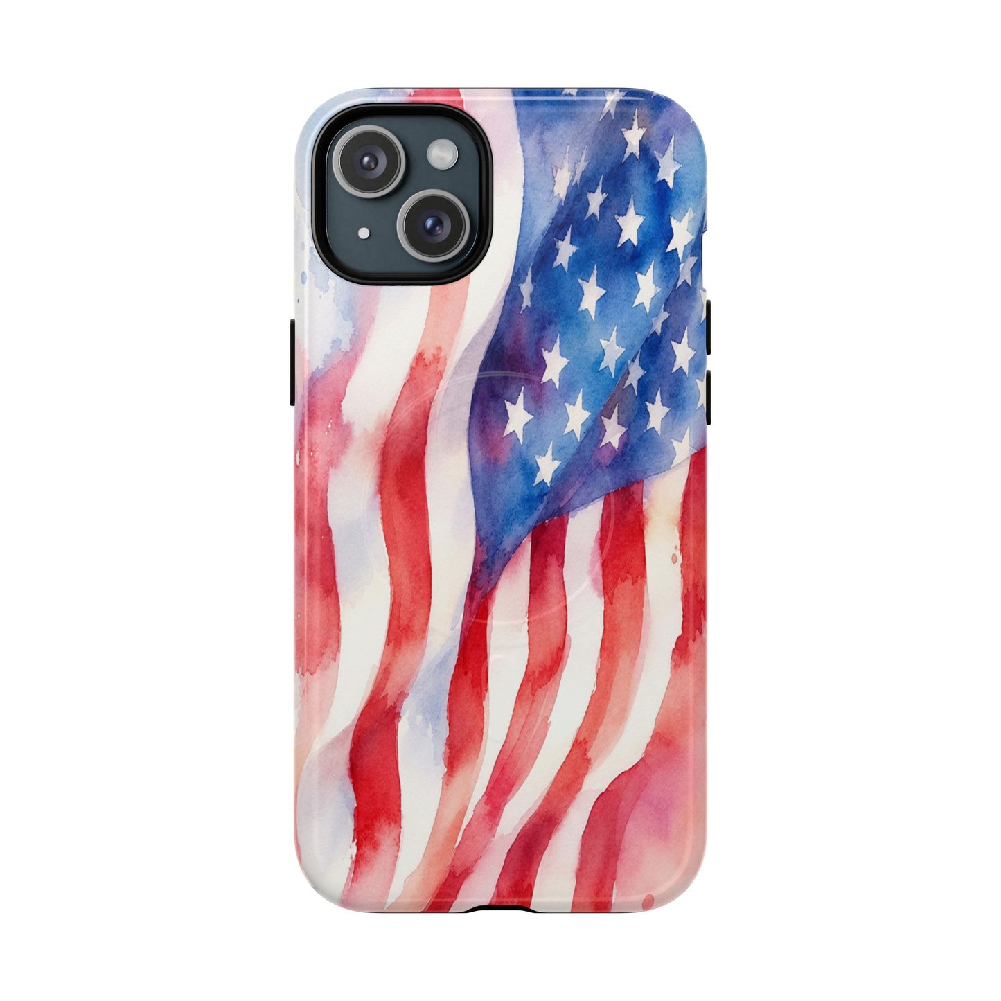 Watercolor Flag Magnetic Case