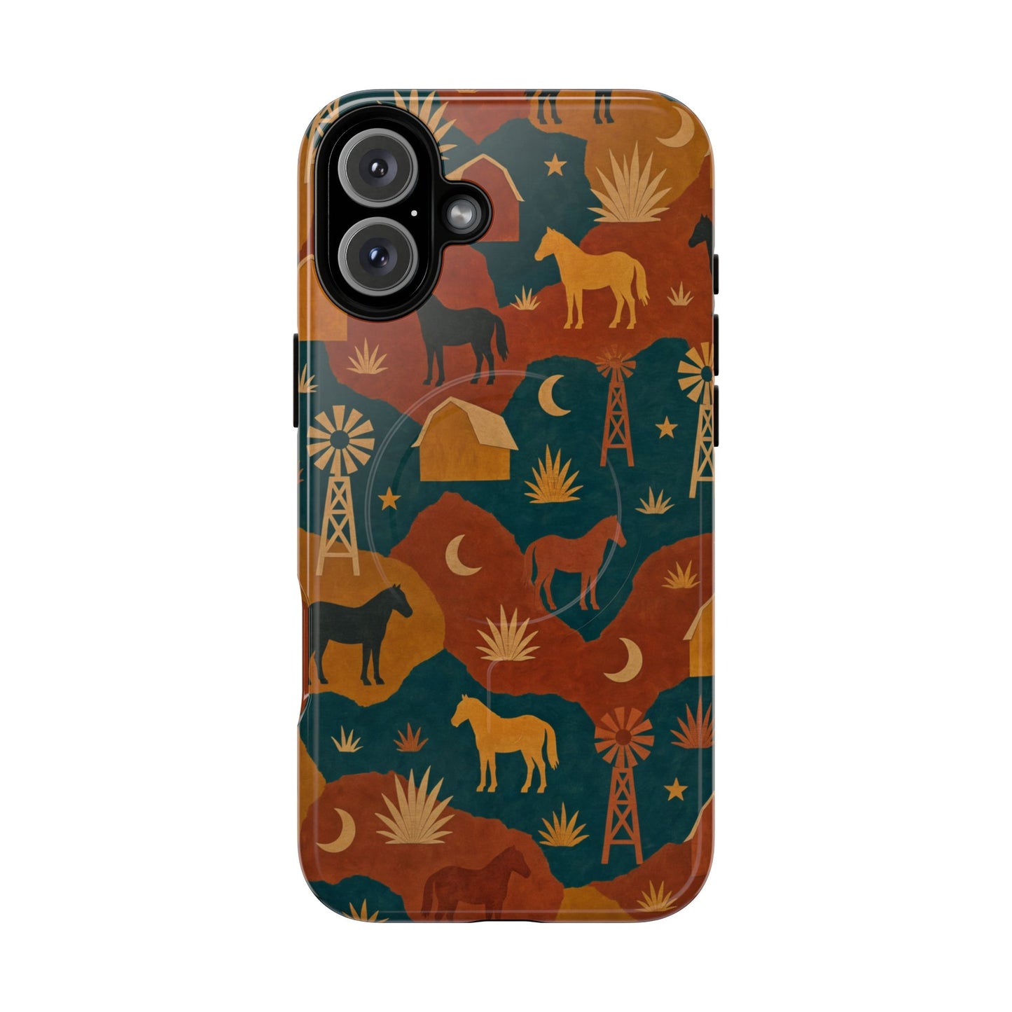 Ranch Horses Magnetic Case