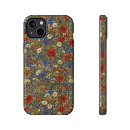 Patriotic Wildflowers Tough Case