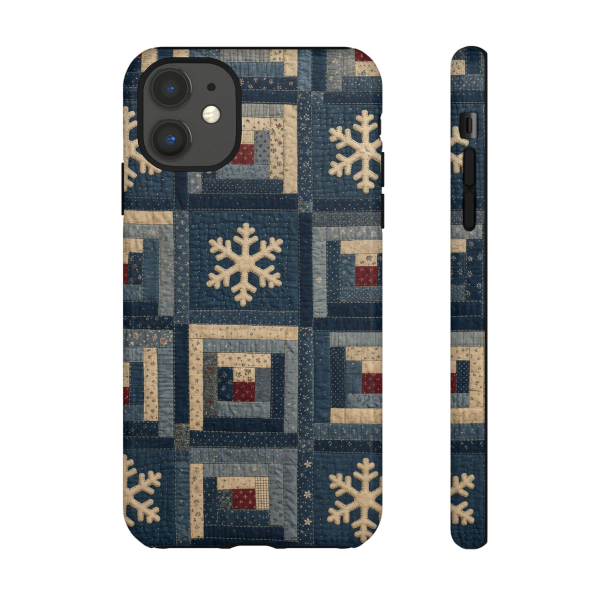 Snowflake Quilt Tough Case