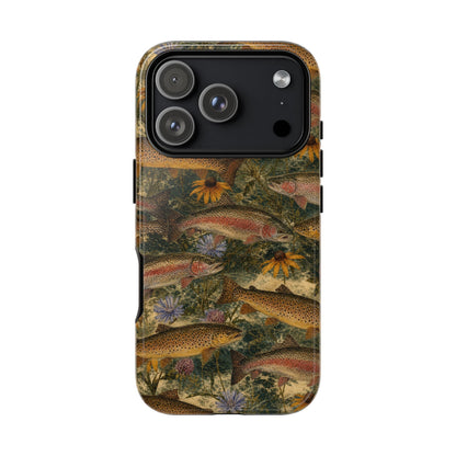 Floral Trout Tough Case