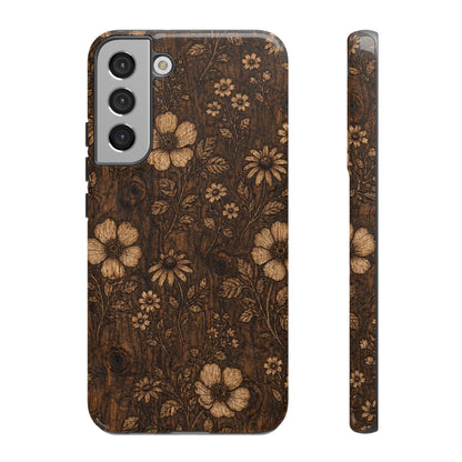 Floral Bark Tough Case