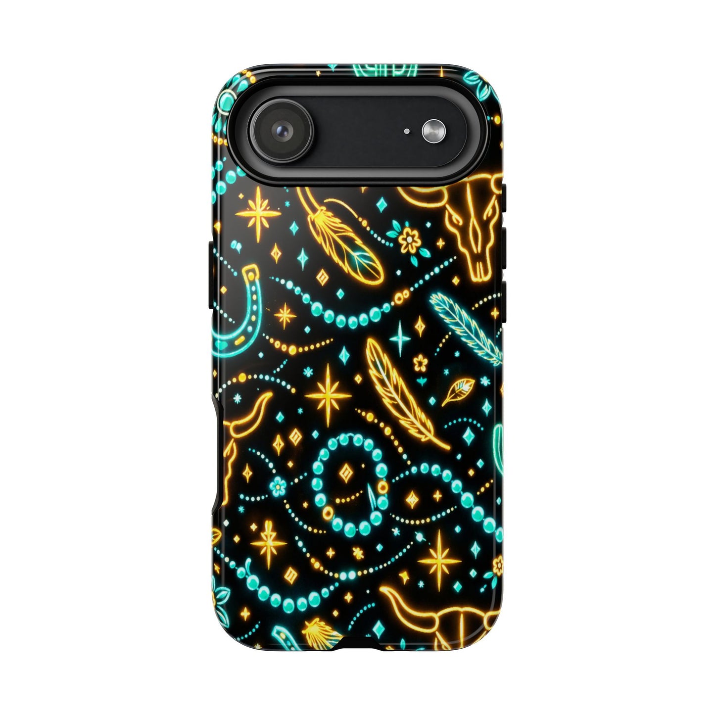 Neon Turquoise Tough Case