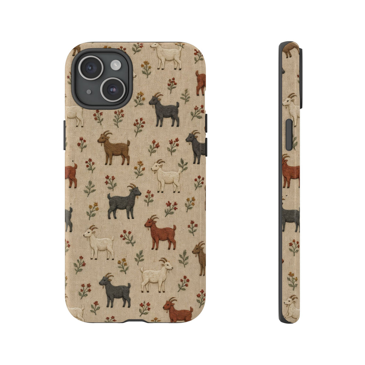 Stitched Goats Tough Case