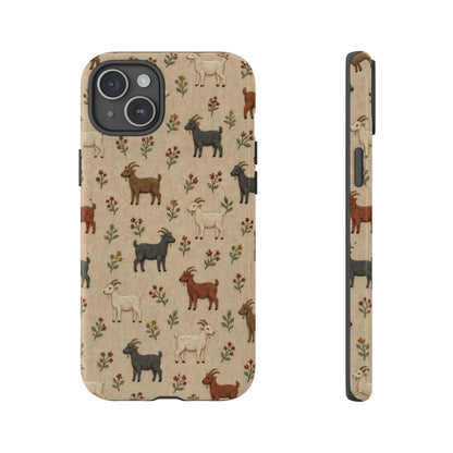 Stitched Goats Tough Case