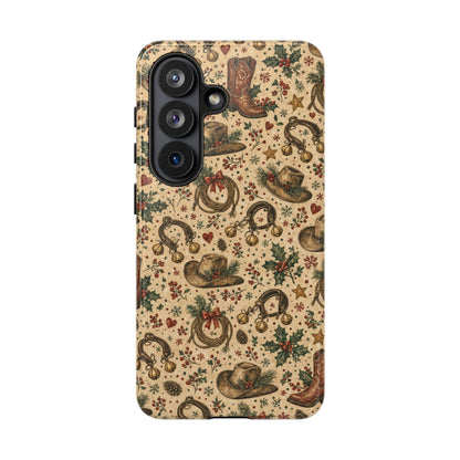 Cowboy Christmas Tough Case