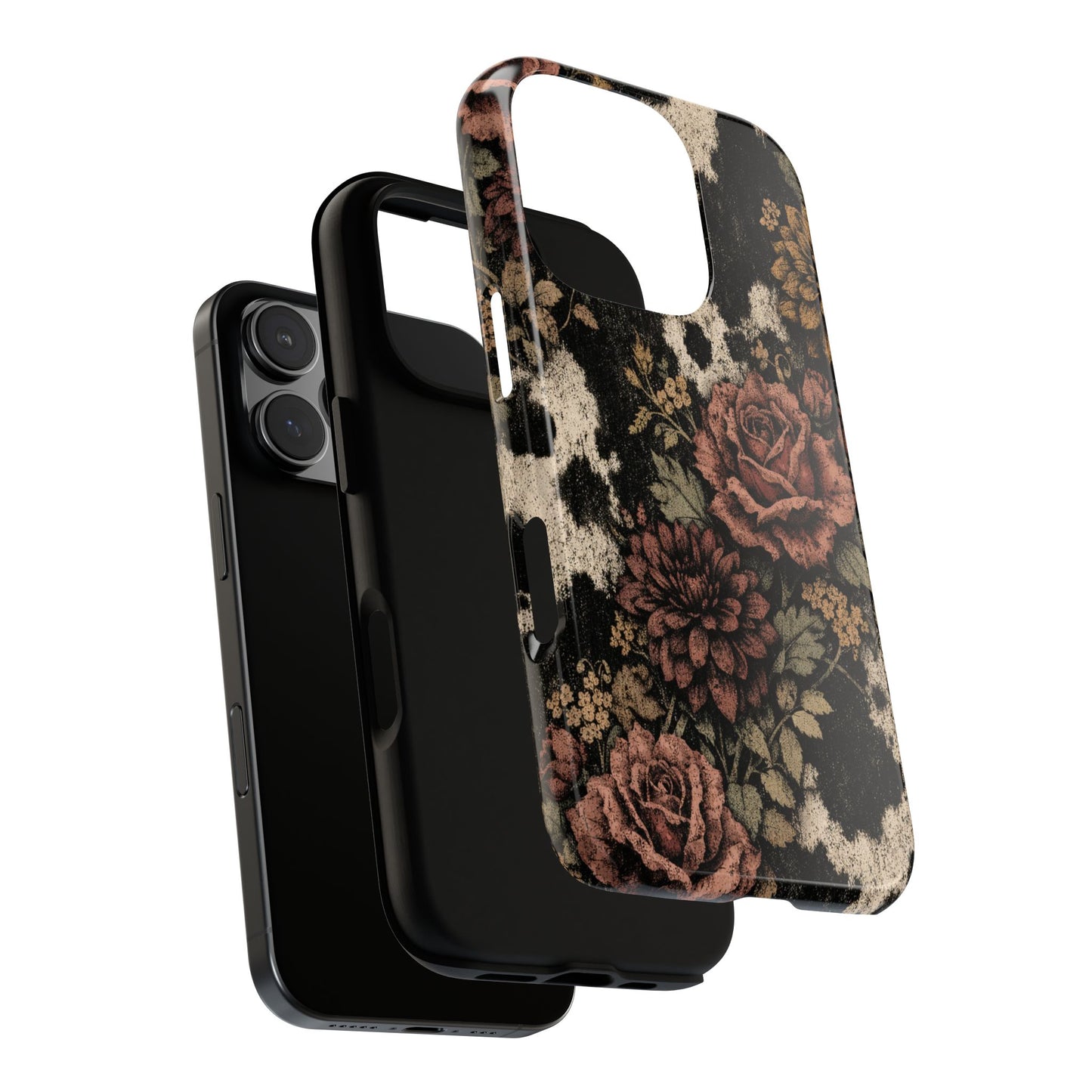 Cowhide Bloom Tough Case