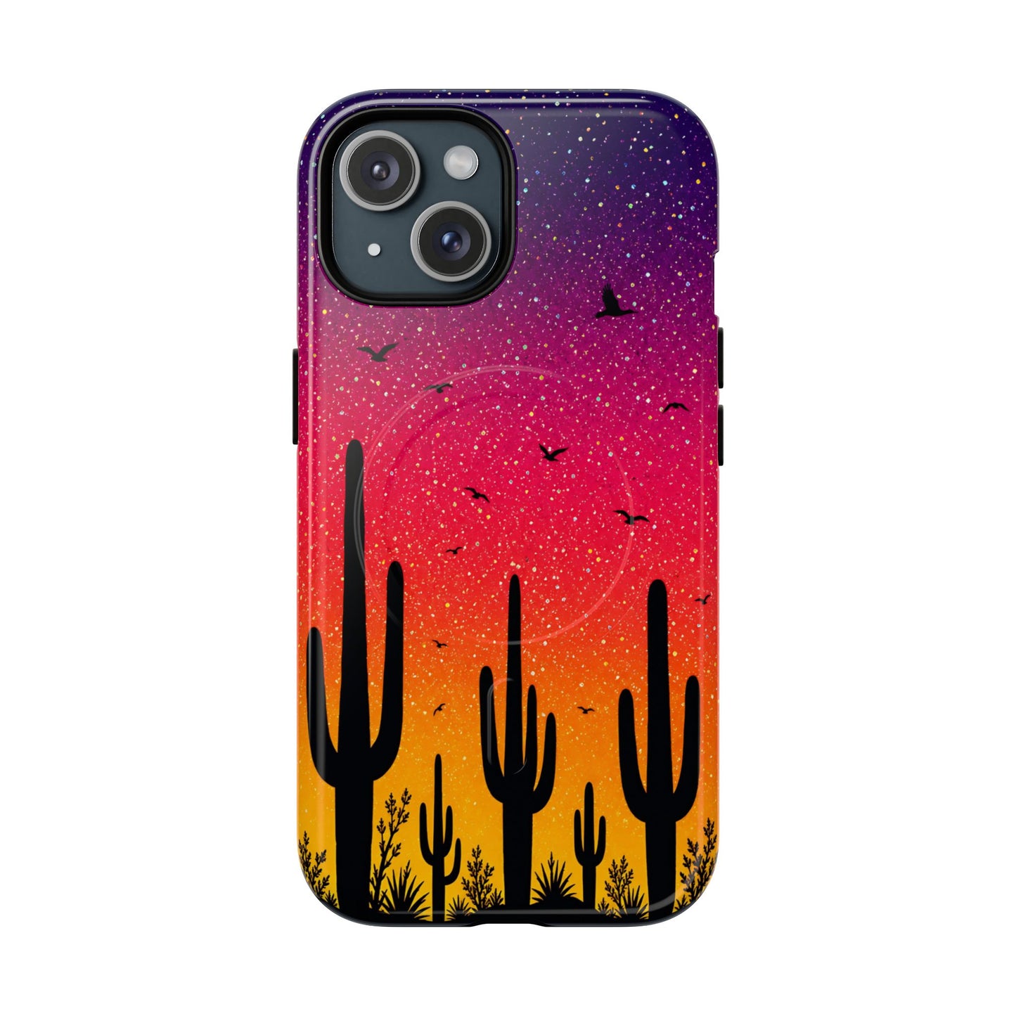 Cactus Sunset Magnetic Case