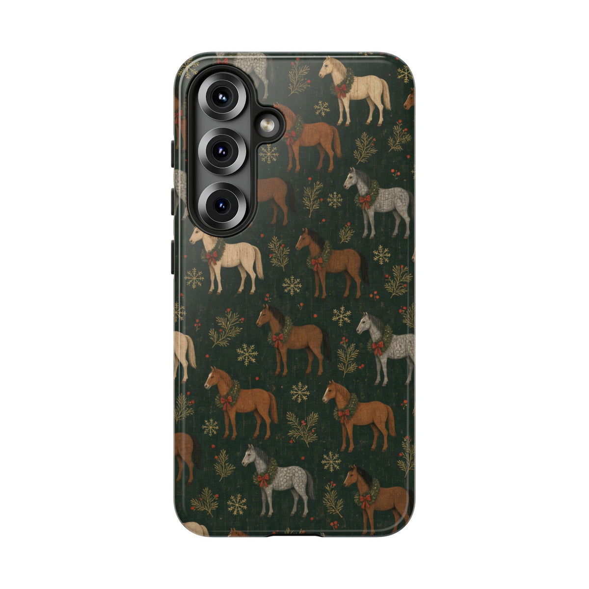 Wreath Horses Tough Case