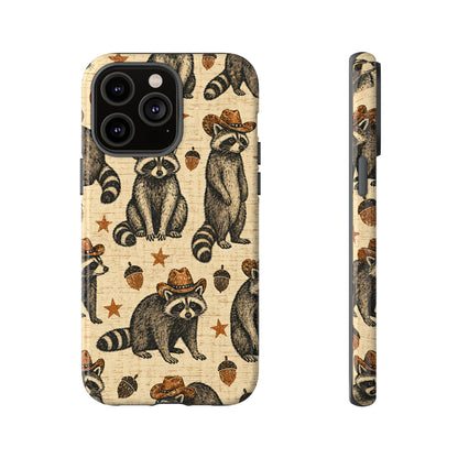 Retro Raccoon Tough Case