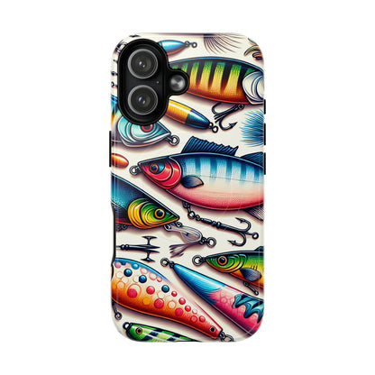 Colorful Fishing Lures Magnetic Case