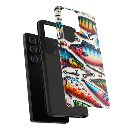Colorful Fishing Lures Tough Phone Case